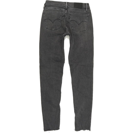 Levi's 710 Women Grey Skinny Slim Stretch Jeans W28 L29