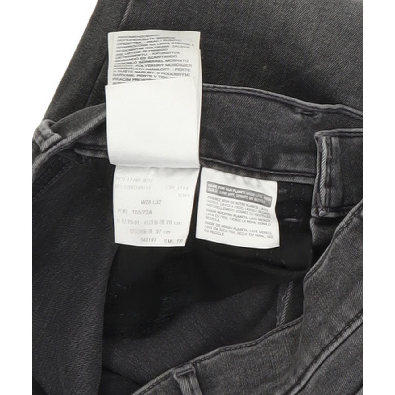 Levi's 710 Women Grey Skinny Slim Stretch Jeans W28 L29