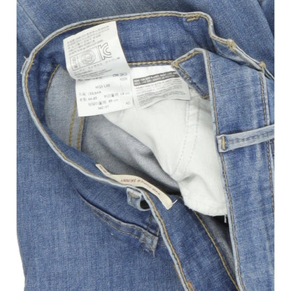 Levi's 710 Super Women Blue Skinny Slim Stretch Jeans W25 L30