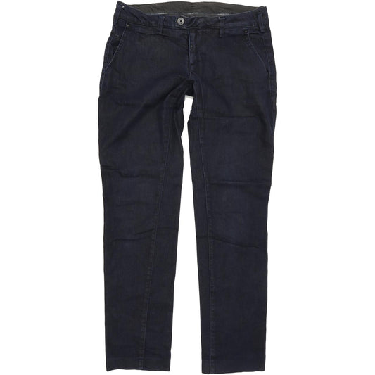 G-Star Women Blue Straight Regular Stretch Jeans W30 L32