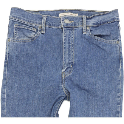 Levi's Mile High Super Blue Skinny Slim Stretch Jeans High Waisted W29 L32