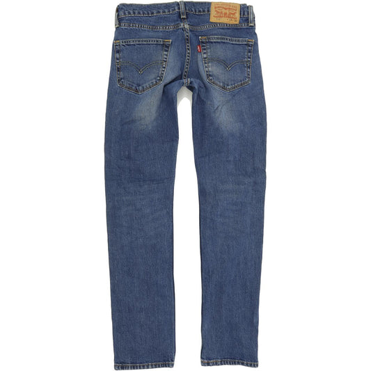 Levi's 511 Men Blue Straight Slim Stretch Jeans W29 L31