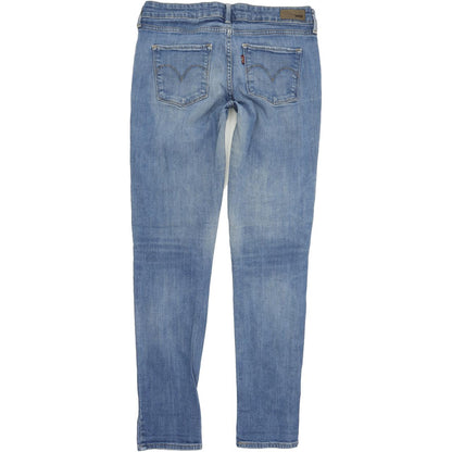 Levi's Sligh Curve Women Blue Straight Regular Stretch Jeans W28 L30