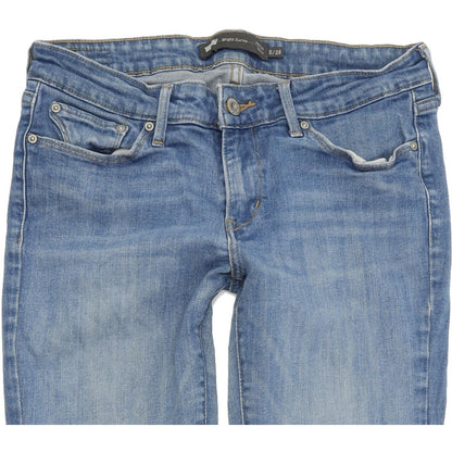 Levi's Sligh Curve Women Blue Straight Regular Stretch Jeans W28 L30