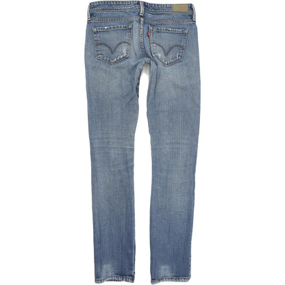 Levi's Women Blue Straight Regular Stretch Jeans W26 L32