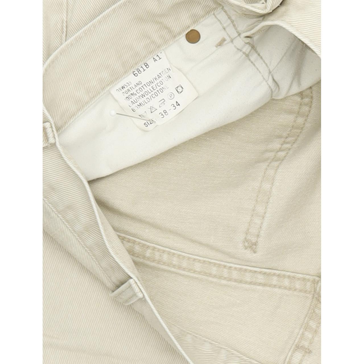 Lee Portland Men Beige Straight Regular Jeans W38 L34