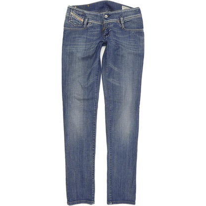 Diesel Kander 008KK Women Blue Straight Slim Stretch Jeans W27 L34