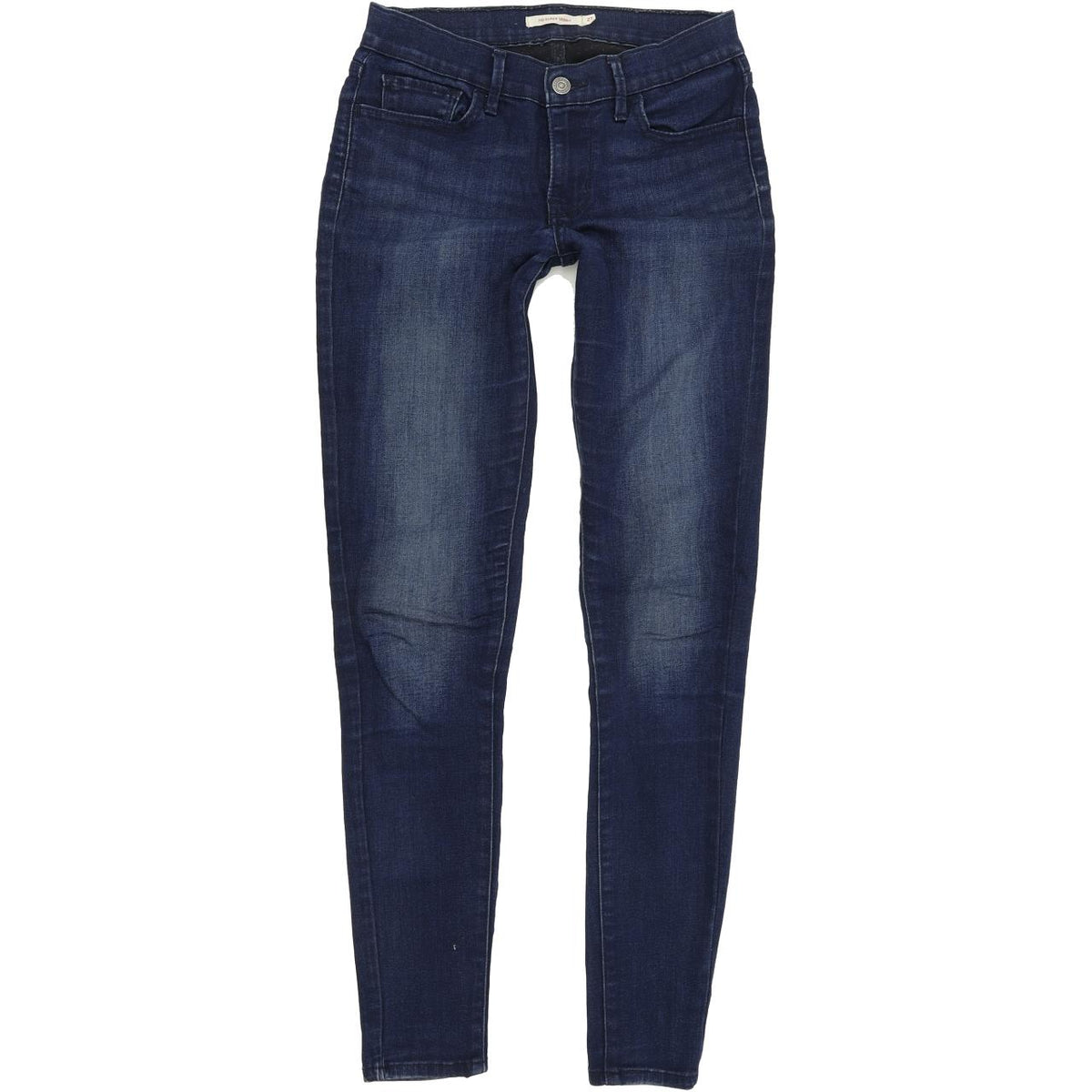 Levi's 710 Women Blue Skinny Slim Stretch Jeans W27 L32