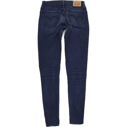 Levi's 710 Women Blue Skinny Slim Stretch Jeans W27 L32