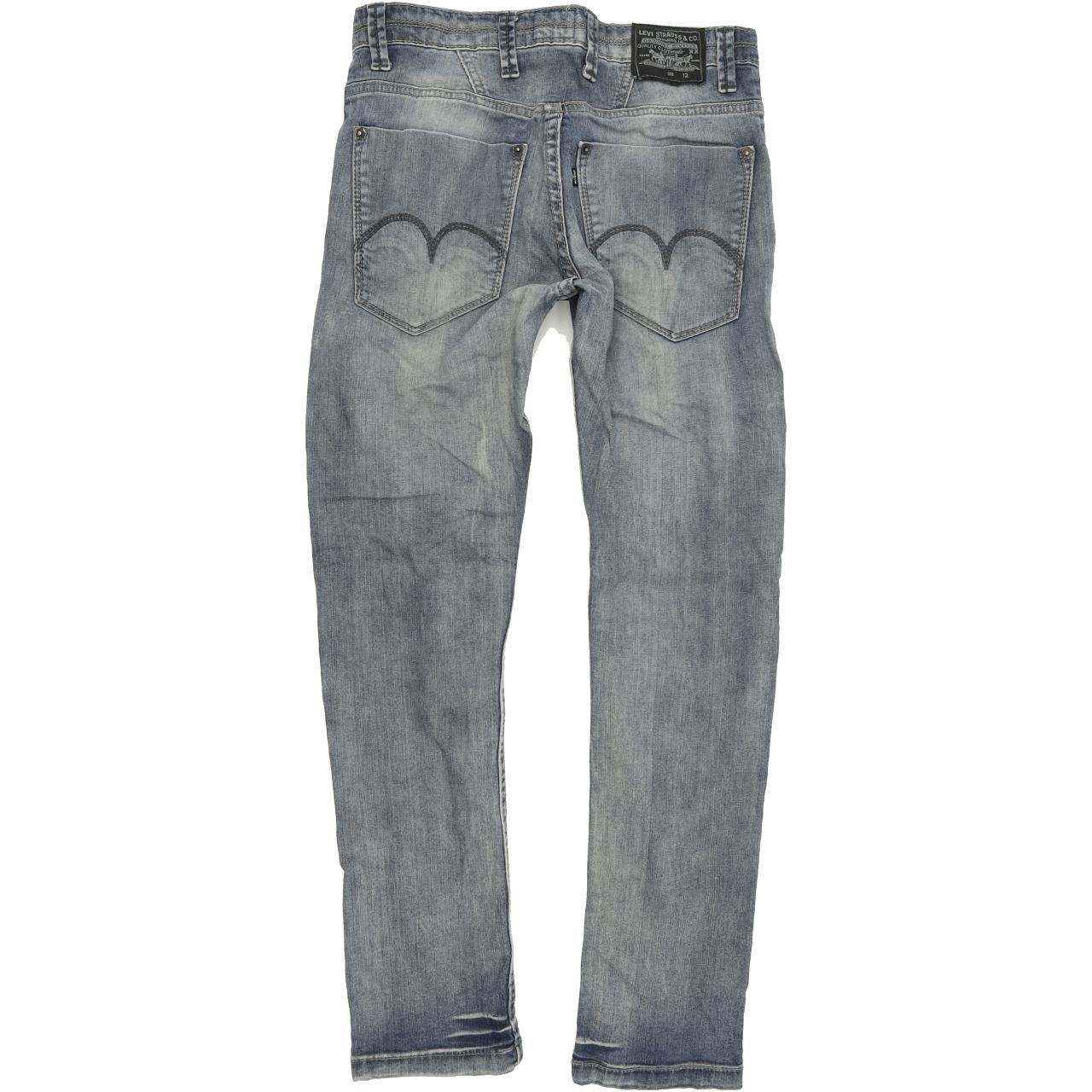 Levi's Kids  Blue Skinny Slim Stretch Jeans W25 L28