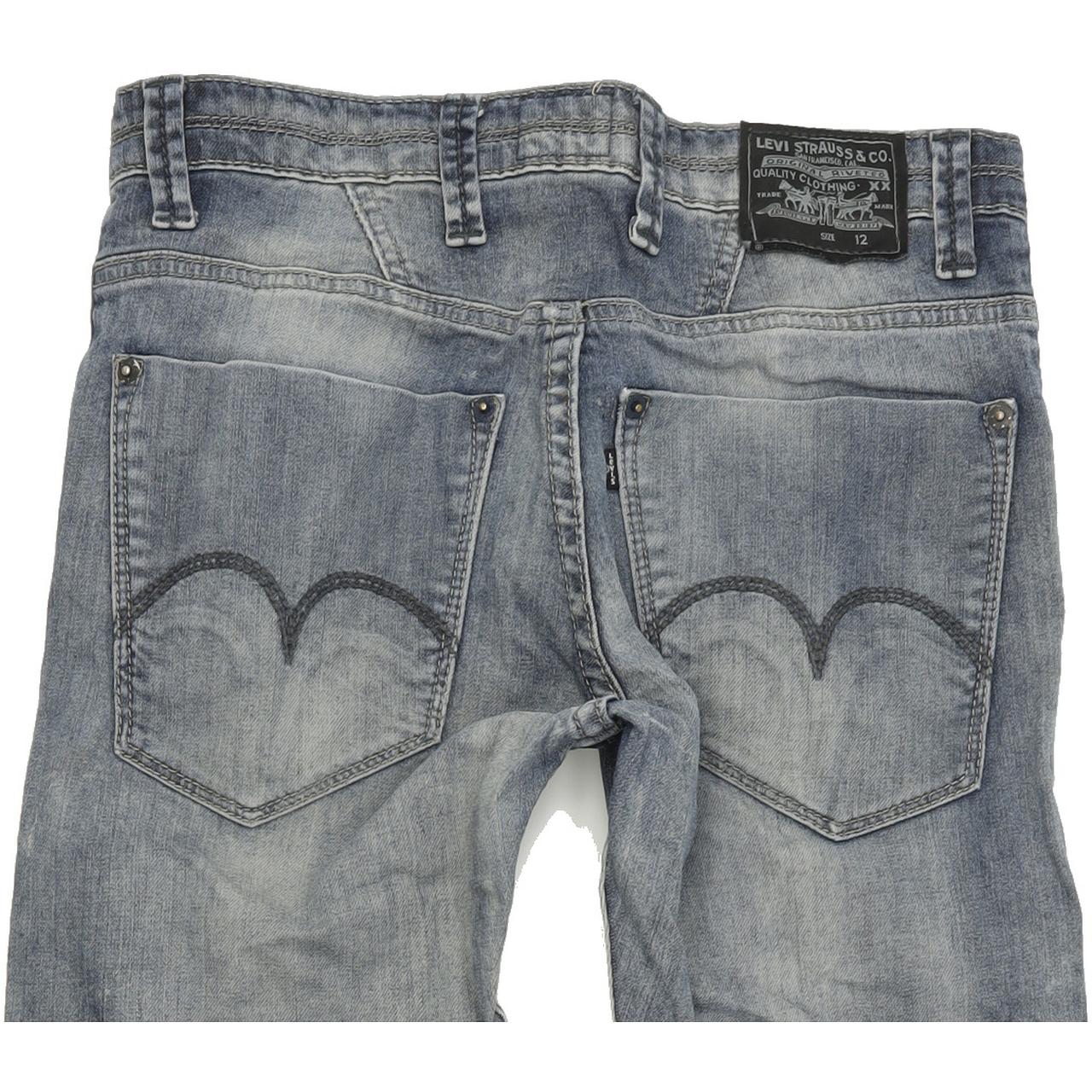 Levi's Kids  Blue Skinny Slim Stretch Jeans W25 L28