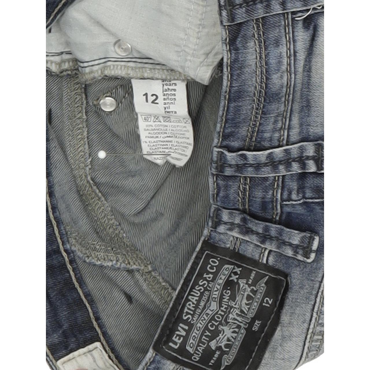 Levi's Kids  Blue Skinny Slim Stretch Jeans W25 L28