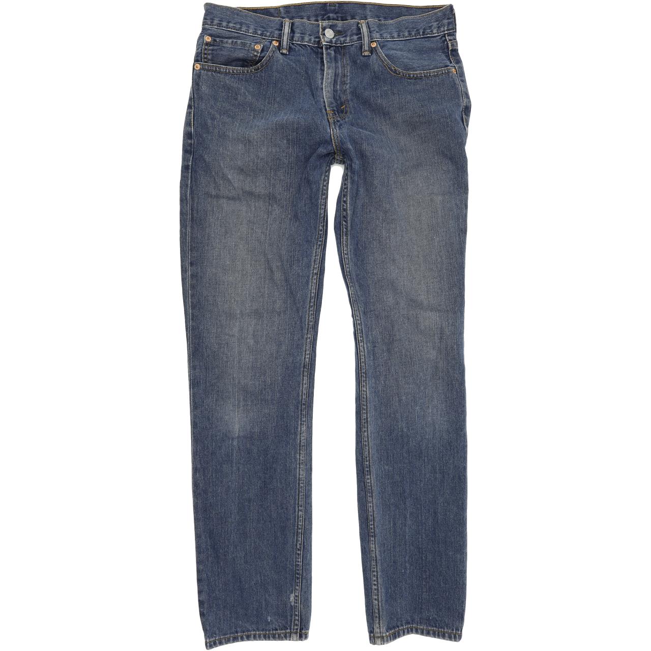 Levi's 511 Men Blue Straight Slim Jeans W32 L32