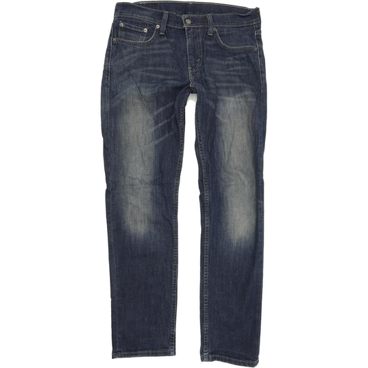 Levi's 511 Men Blue Straight Slim Stretch Jeans W30 L30