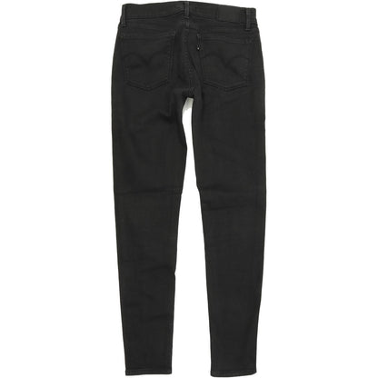 Levi's 710 Women Black Skinny Slim Jeans W27 L30