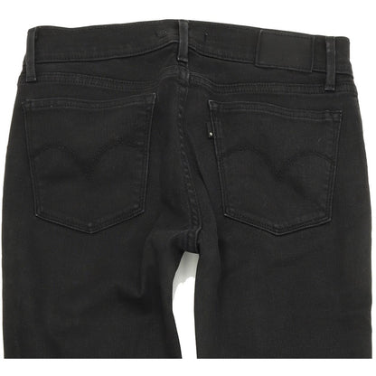 Levi's 710 Women Black Skinny Slim Jeans W27 L30