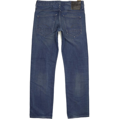 G-Star Morris Men Blue Straight Slim Jeans W32 L31