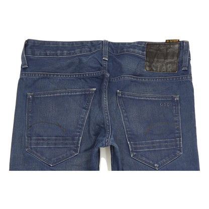 G-Star Morris Men Blue Straight Slim Jeans W32 L31