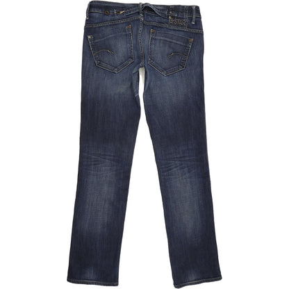 G-Star Midge Women Blue Straight Slim Stretch Jeans W31 L33