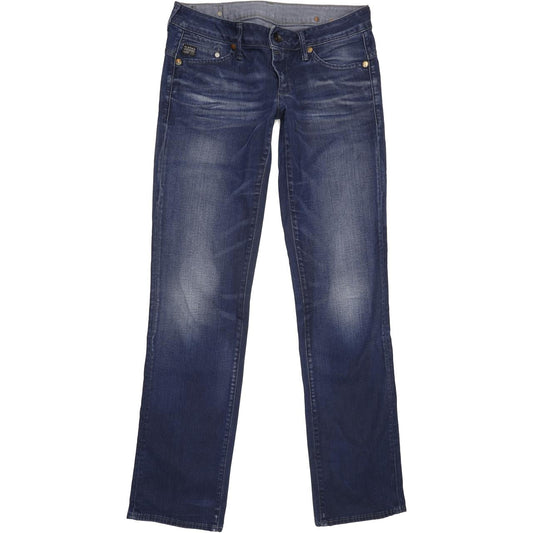 G-Star Midge Women Blue Straight Slim Stretch Jeans W31 L33