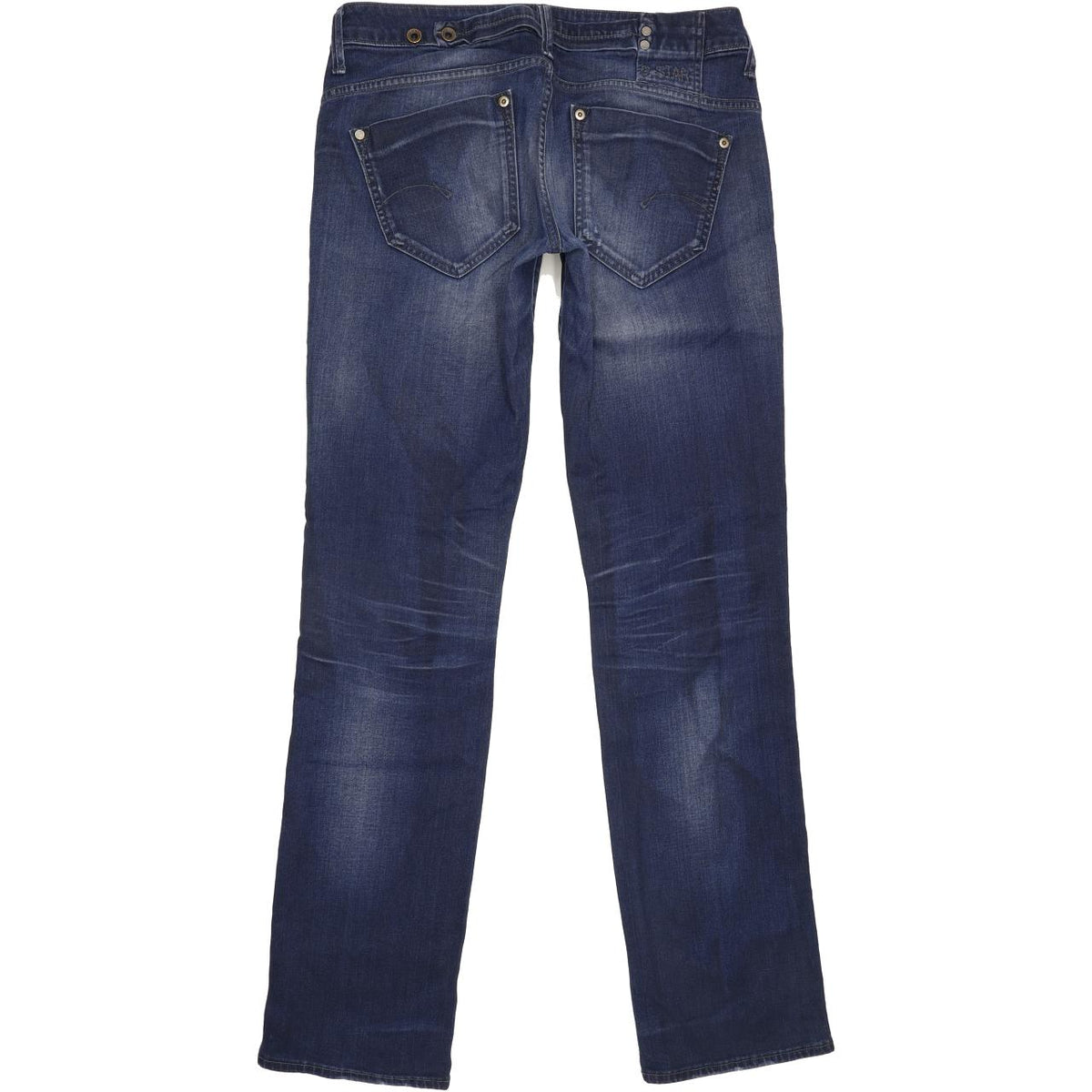 G-Star Midge Women Blue Straight Slim Stretch Jeans W31 L33