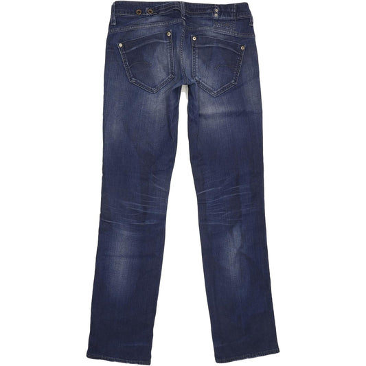 G-Star Midge Women Blue Straight Slim Stretch Jeans W31 L33