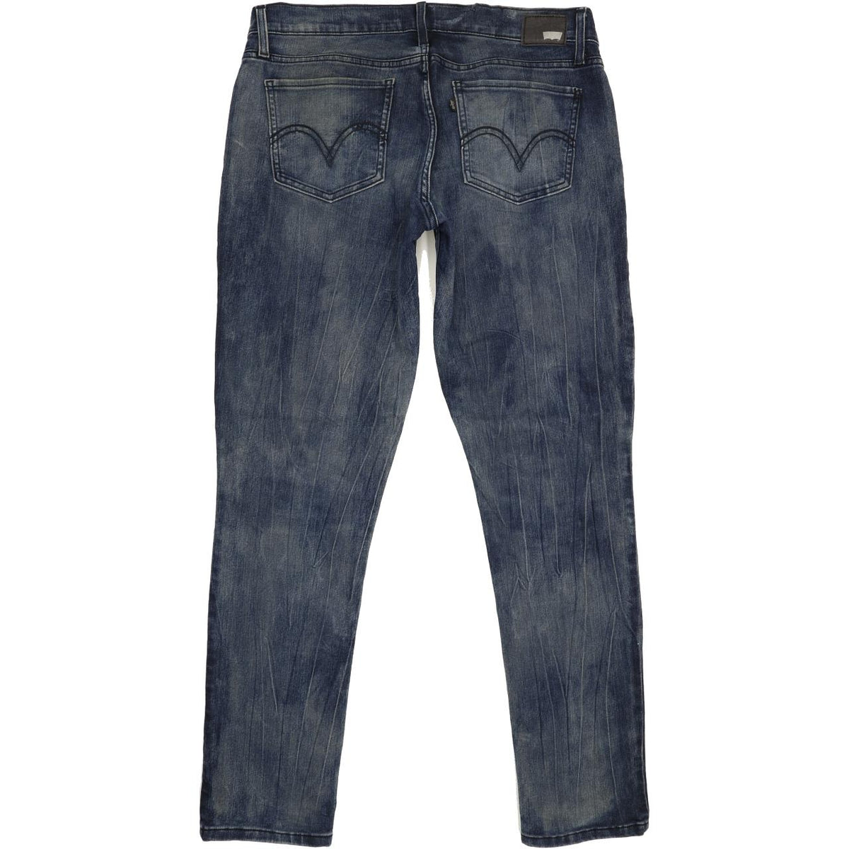 Levi's 524 Women Blue Straight Slim Stretch Jeans W32 L32
