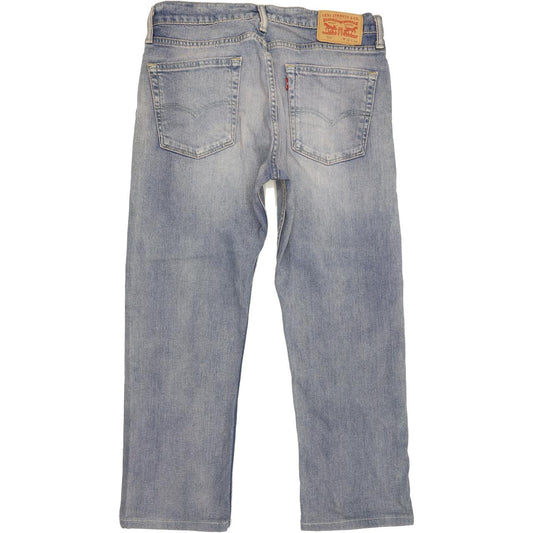 Levi's 513 Men Blue Straight Slim Stretch Jeans W32 L25
