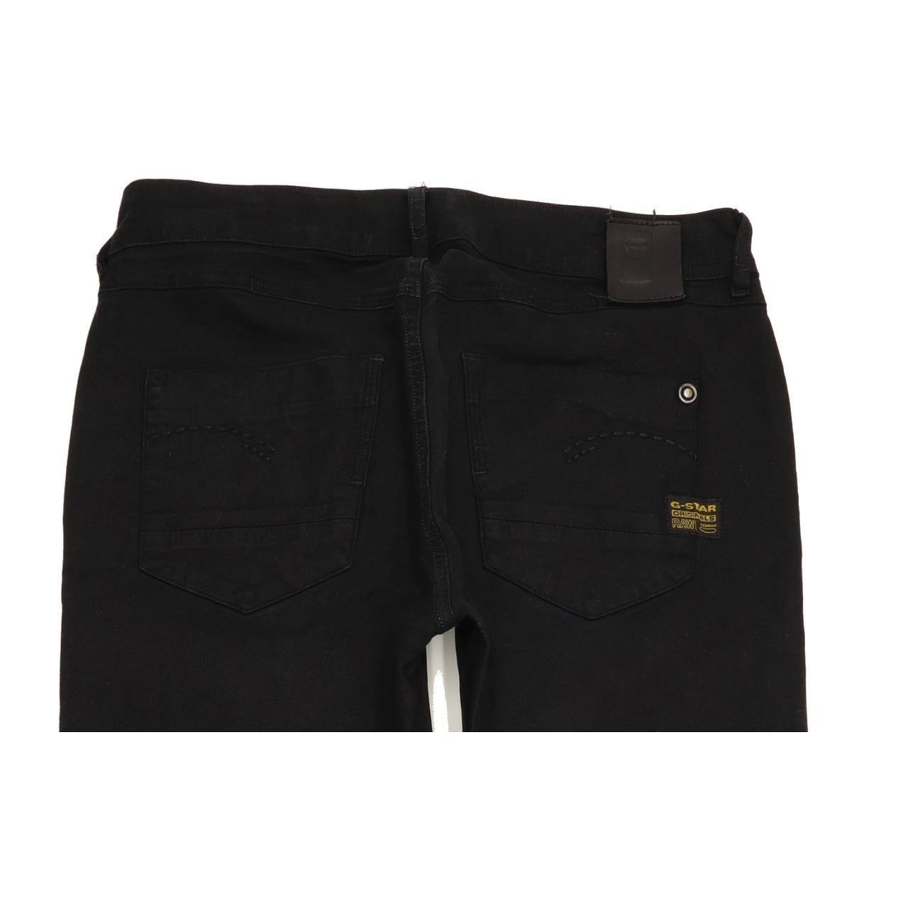 G-Star Grace Women Black Straight Slim Stretch Jeans W29 L32