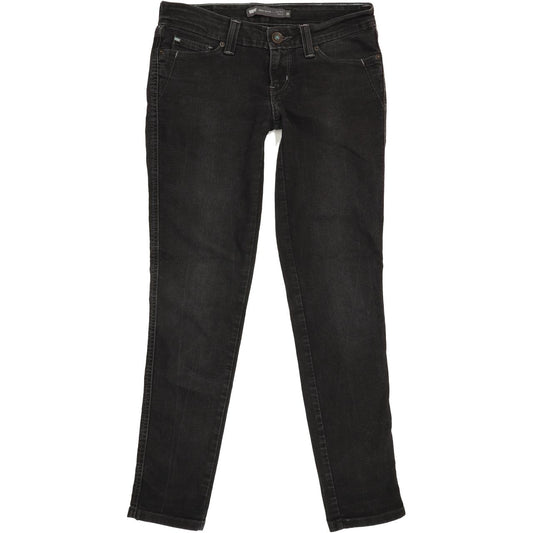 Levi's Demi Curve Women Black Skinny Slim Stretch Jeans W29 L30