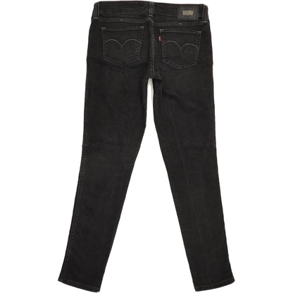 Levi's Demi Curve Women Black Skinny Slim Stretch Jeans W29 L30