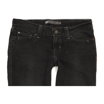 Levi's Demi Curve Women Black Skinny Slim Stretch Jeans W29 L30