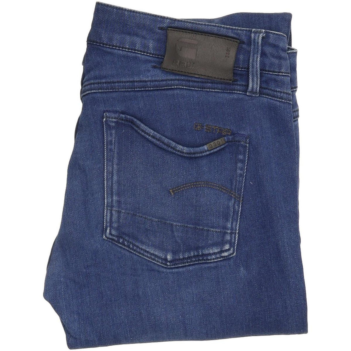 G-Star 3301 Women Blue Skinny Slim Jeans W29 L30