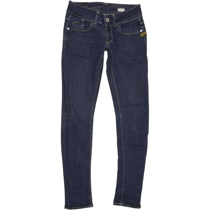 G-Star Lynn Women Blue Skinny Slim Stretch Jeans W28 L31