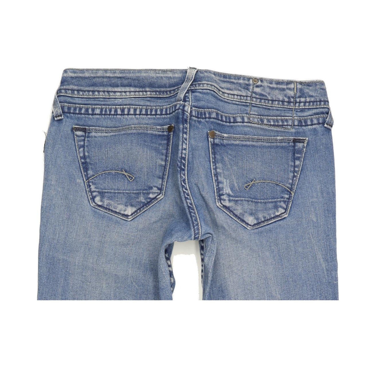 G-Star Core Women Blue Straight Slim Jeans W28 L28