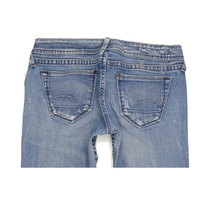G-Star Core Women Blue Straight Slim Jeans W28 L28