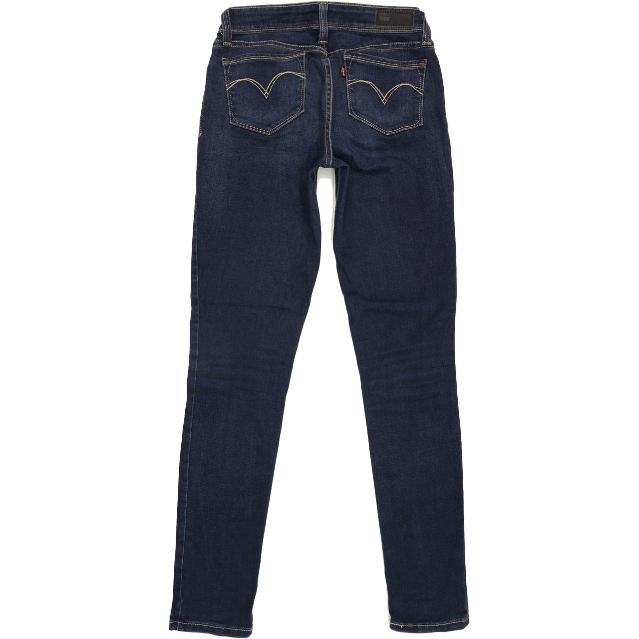 Levi's Bold Curve Women Blue Skinny Slim Stretch Jeans W26 L32