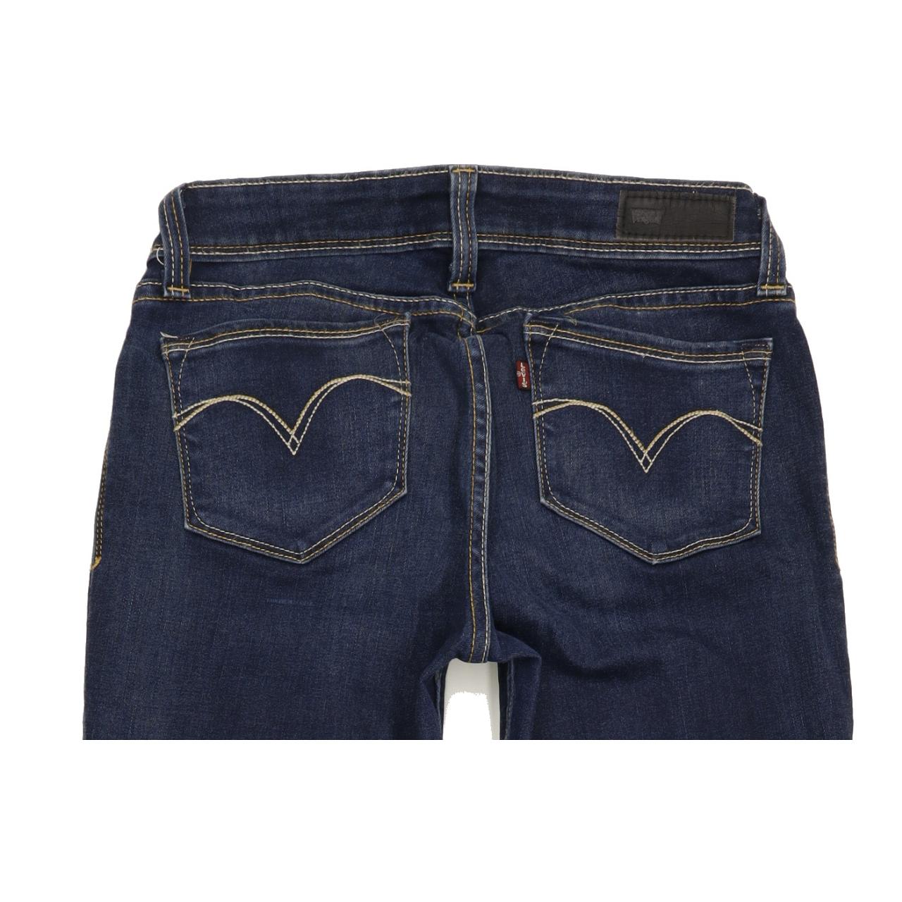 Levi's Bold Curve Women Blue Skinny Slim Stretch Jeans W26 L32
