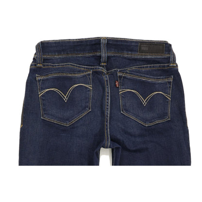 Levi's Bold Curve Women Blue Skinny Slim Stretch Jeans W26 L32
