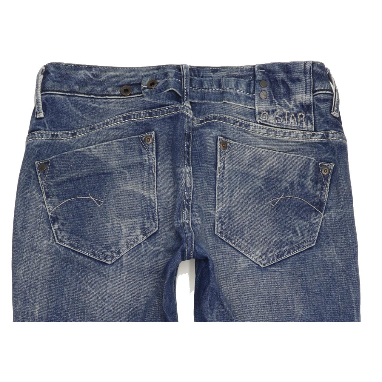 G-Star Midge Women Blue Skinny Slim Stretch Jeans W26 L29