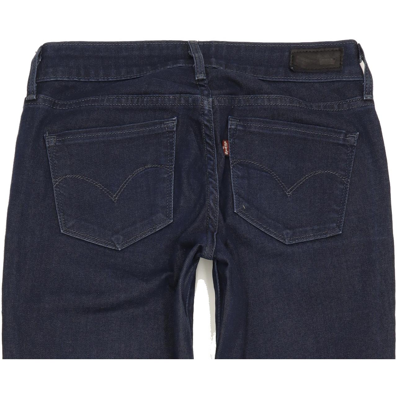 G-Star Demi Curve Women Blue Skinny Slim Stretch Jeans W25 L30