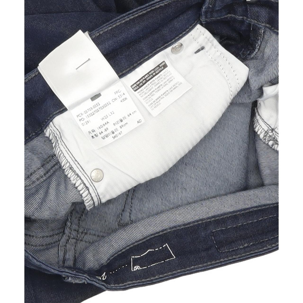 G-Star Demi Curve Women Blue Skinny Slim Stretch Jeans W25 L30