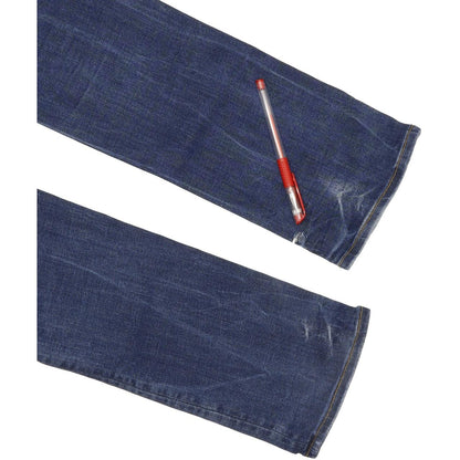 G-Star Midge Saddle Women Blue Straight Slim Stretch Jeans W27 L32