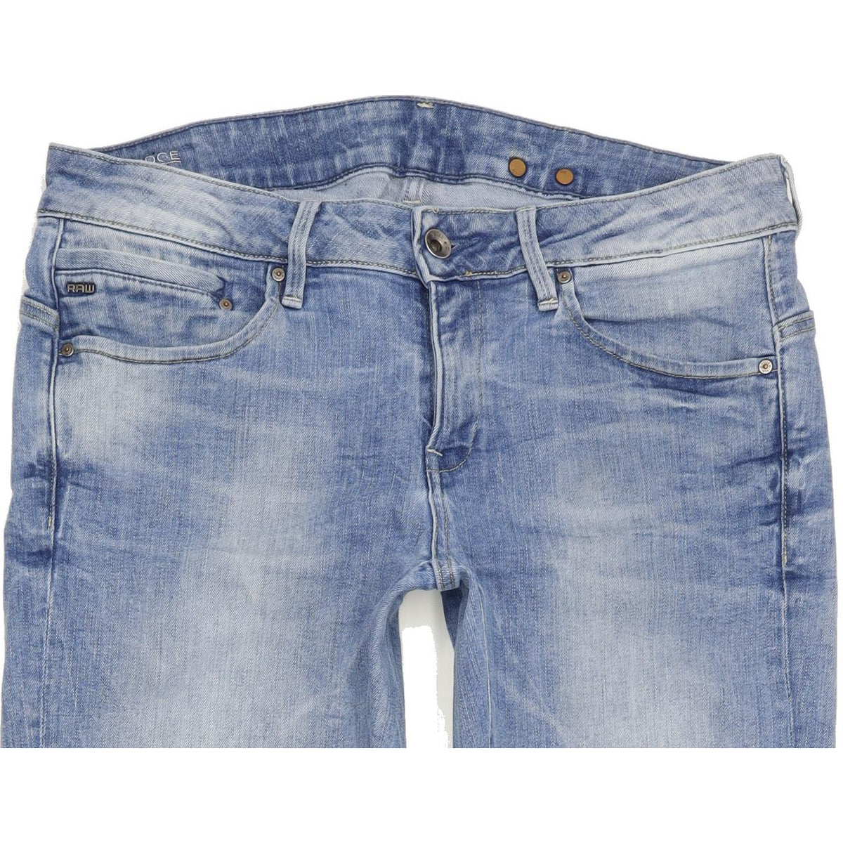 G-Star Midge Women Blue Straight Slim Stretch Jeans W31 L33