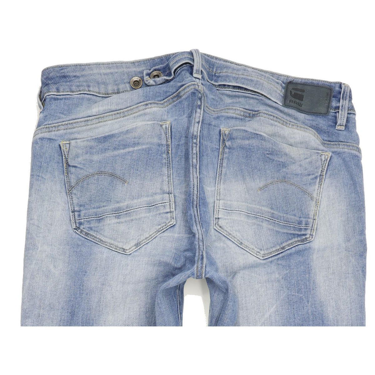 G-Star Midge Women Blue Straight Slim Stretch Jeans W31 L33