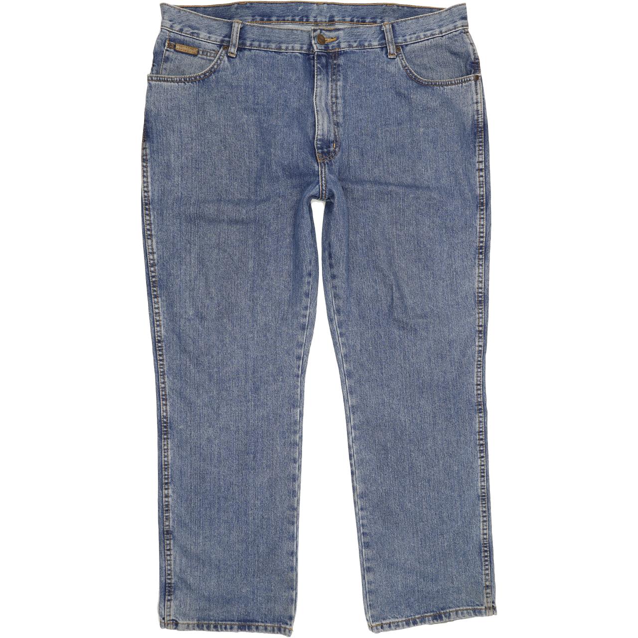 Wrangler Texas Men Blue Straight Regular Jeans W40 L30