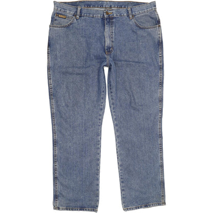 Wrangler Texas Men Blue Straight Regular Jeans W40 L30