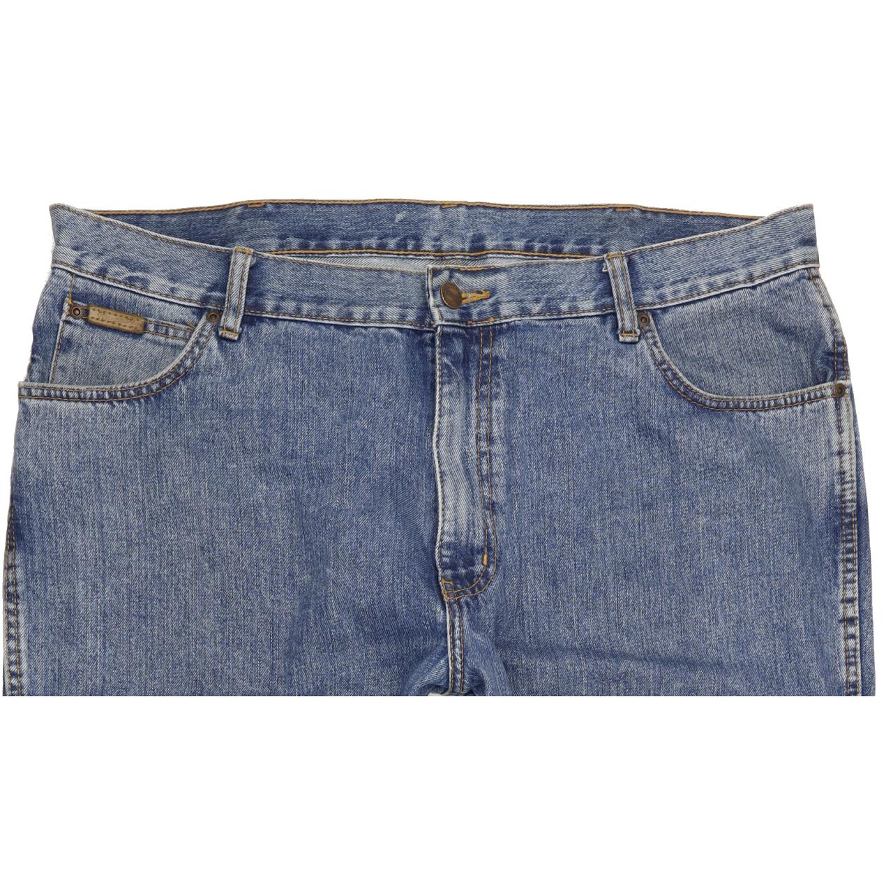 Wrangler Texas Men Blue Straight Regular Jeans W40 L30