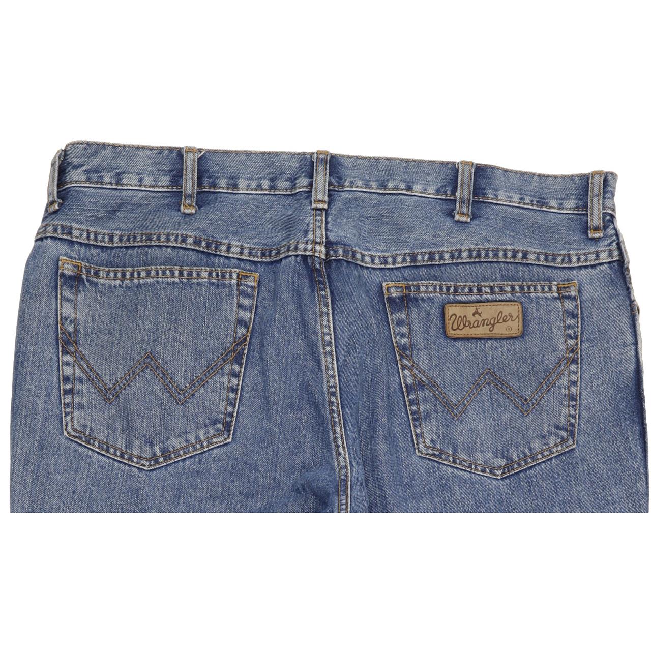Wrangler Texas Men Blue Straight Regular Jeans W40 L30