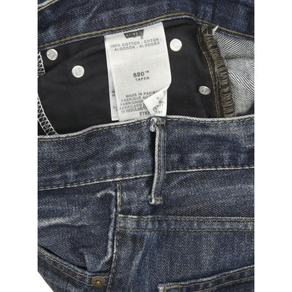 Levi's 520 Men Blue Tapered Slim Jeans W27 L29